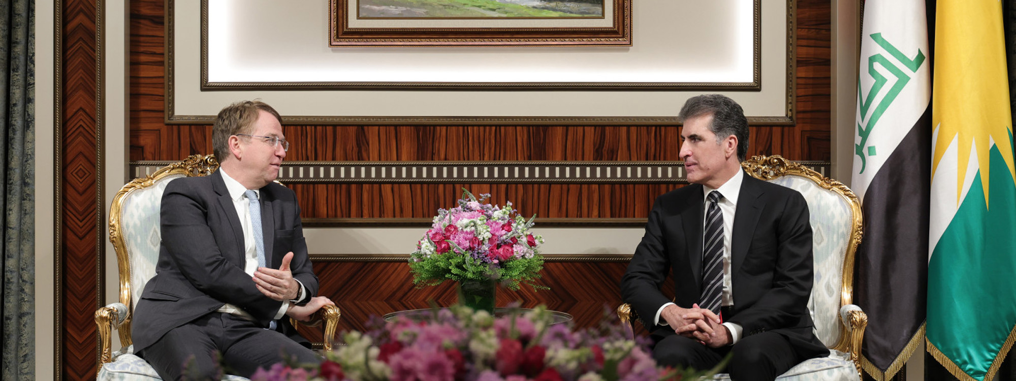 نێچیرڤان بارزانی: له‌گه‌ڵ هه‌موو لايه‌نه‌كان له‌ هه‌وڵدابووين بۆ راگرتنى شه‌ڕ لە حەلەب و بەردەوامین