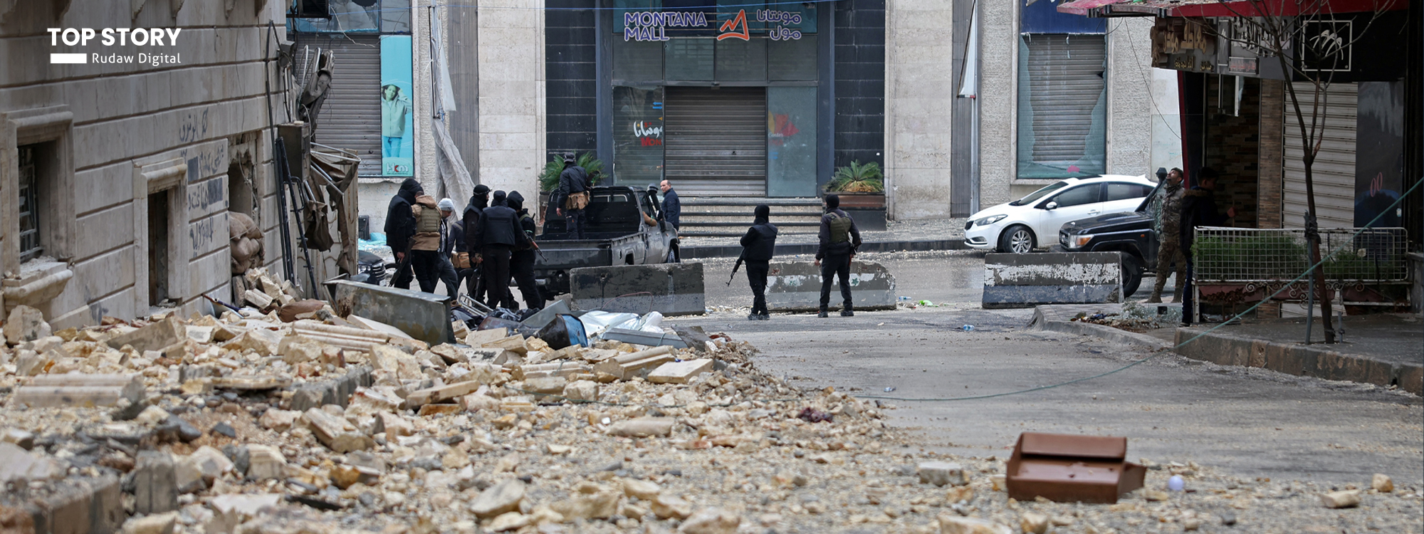 هەسەدە: پەککەوتنی هاتووچۆ لەبەر تۆپبارانی گرووپەکانی سەر بە دیمەشقە