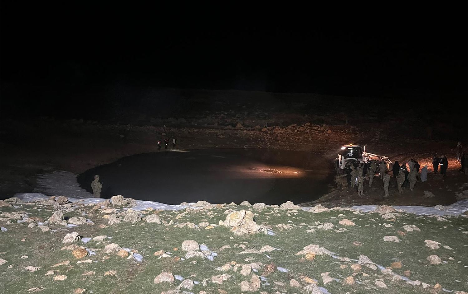 Termên zarokan di golê de hatin dîtin / Wêne: AA