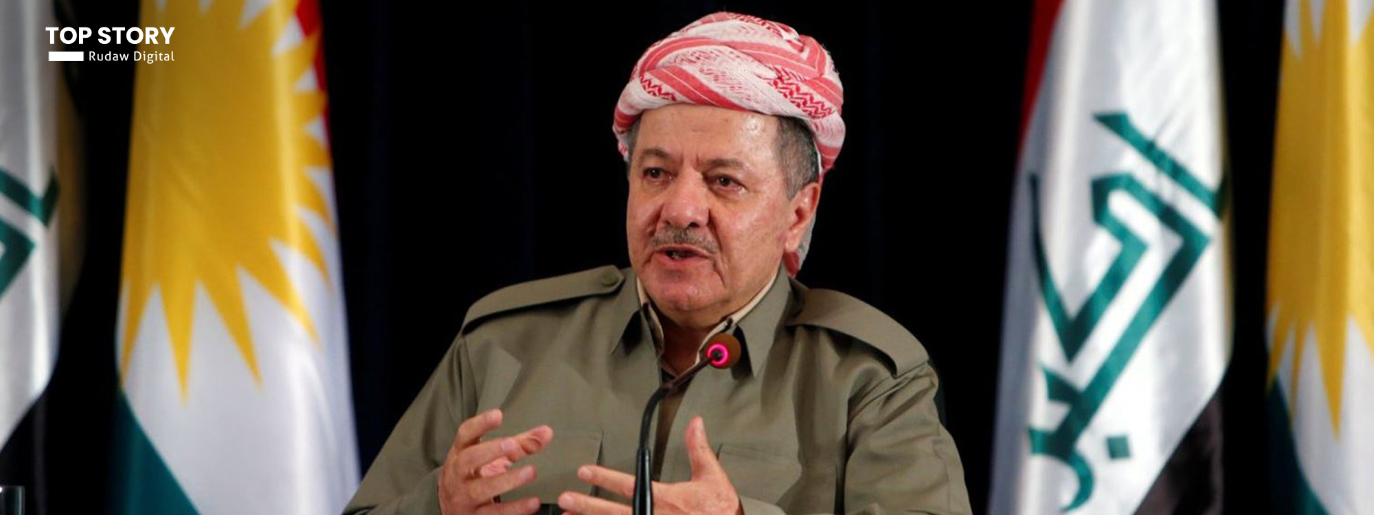 سەرۆک بارزانی لەبارەی دۆخی سووریا: هیوادارین بە زووترین كات ئەو شەڕ و ئاڵۆزییانە رابگیرێن