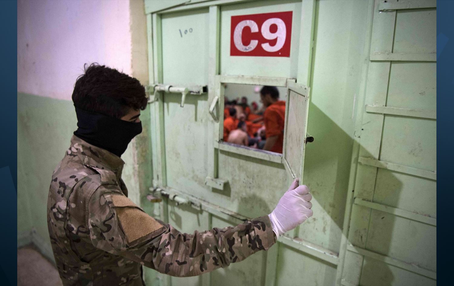 أحد سجون معتقَلي داعش بالحسكة