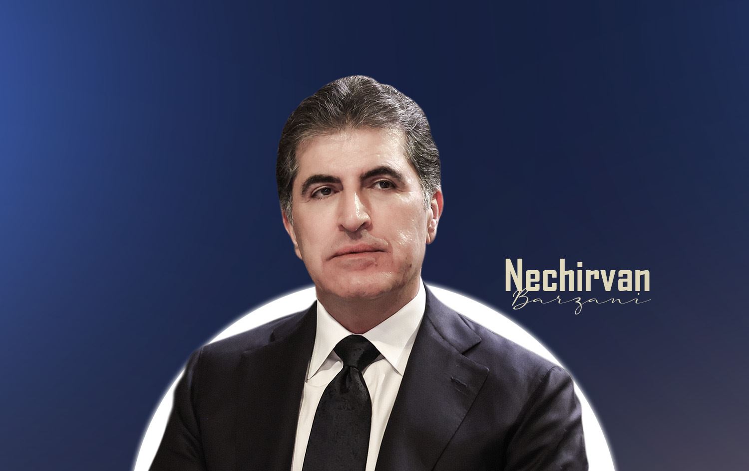 Serokê Herêma Kurdistanê Nêçîrvan Barzanî / Wêne: Rûdaw Grafîk