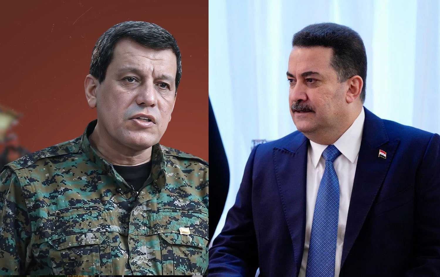 وێنەی سوودانی و مەزڵووم عەبدی