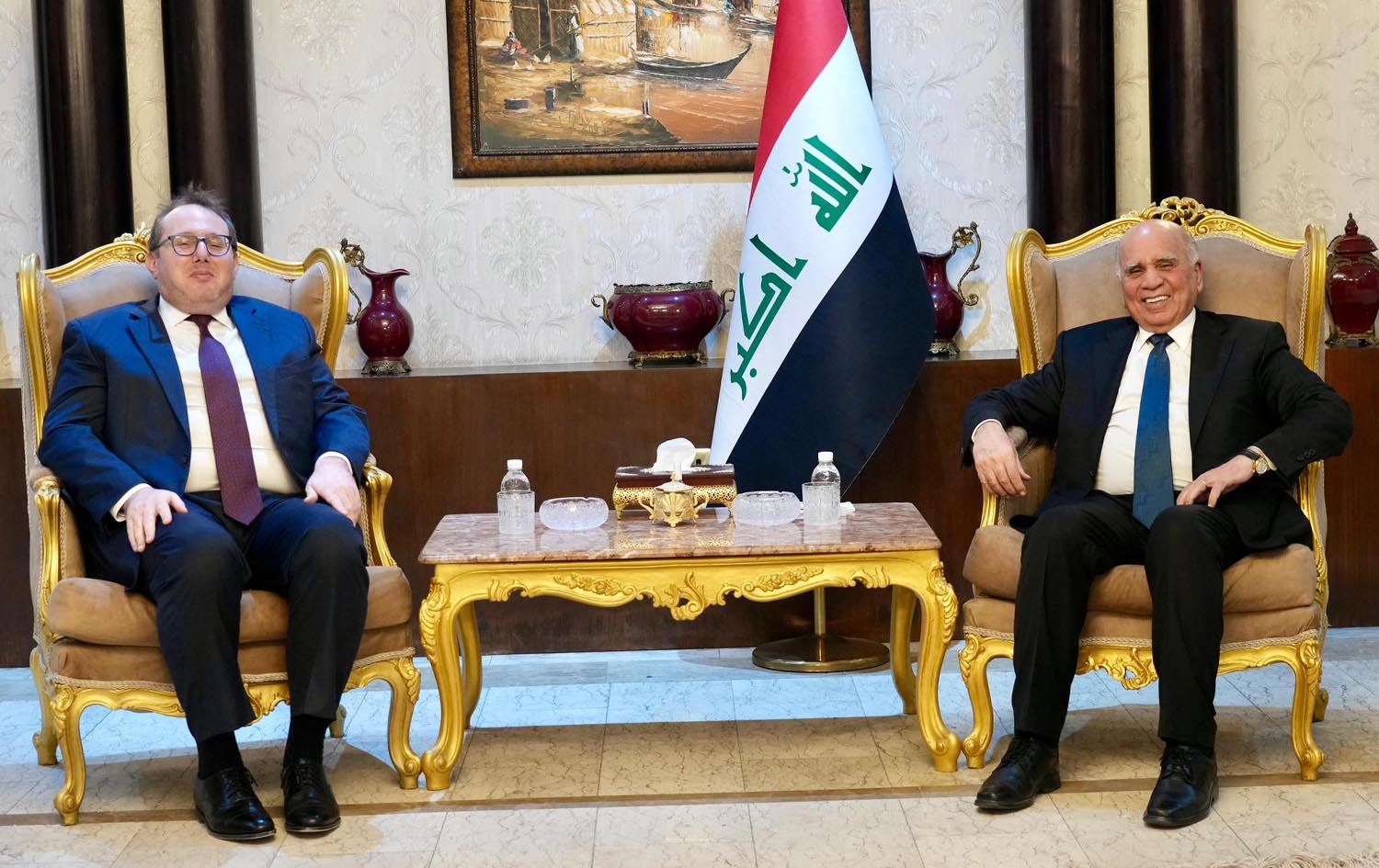 فوئاد حوسێن و جۆشوا هاریس