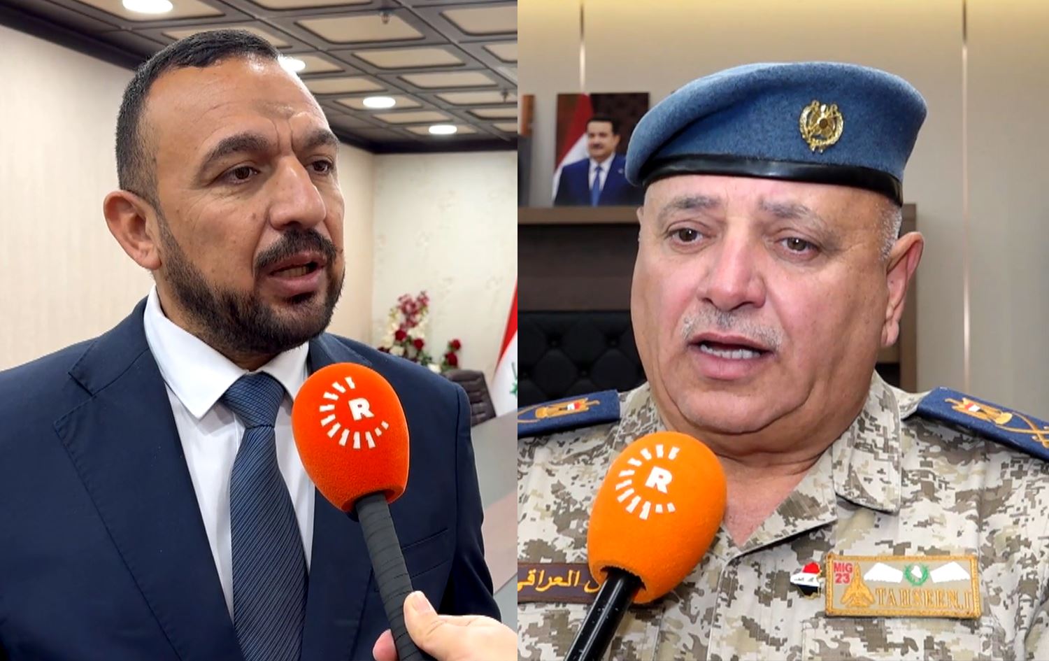 اللواء تحسين الخفاجي والنائب محمد البلداوي