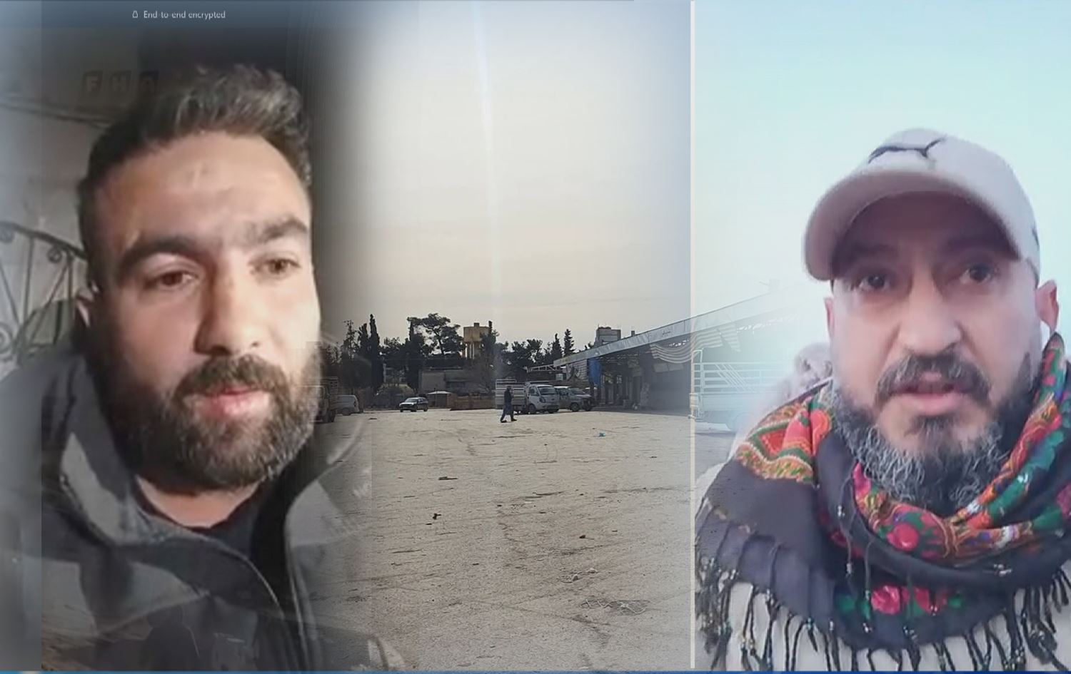 Azad Berxbotan û Gandî Kobanî / Wêne: Rûdaw