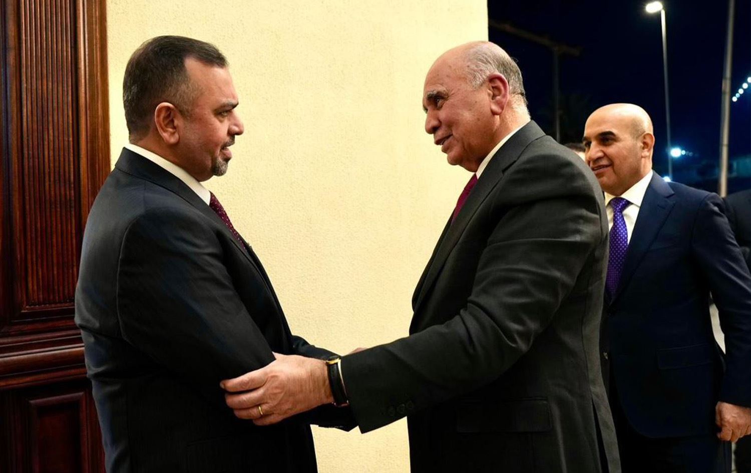 لقاء وفد الحزب الديمقراطي الكوردستاني ورئيس تحالف النهج الوطني