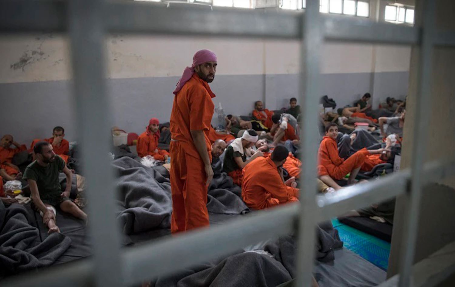 سجن الحسكة لمعتقلي داعش _ ارشيفية 