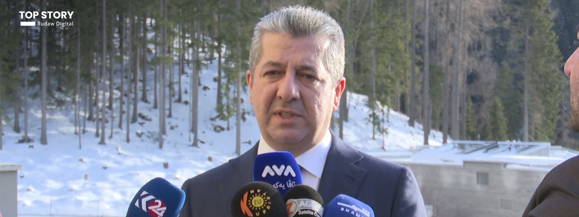 مەسرور بارزانی: ناهێڵین رۆژئاڤا بەتەنیا بمێنێتەوە