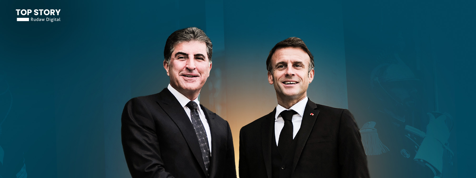 ماکرۆن سوپاسی نێچیرڤان بارزانی دەکات بۆ نێوەندگیرییەکەی لە سووریا