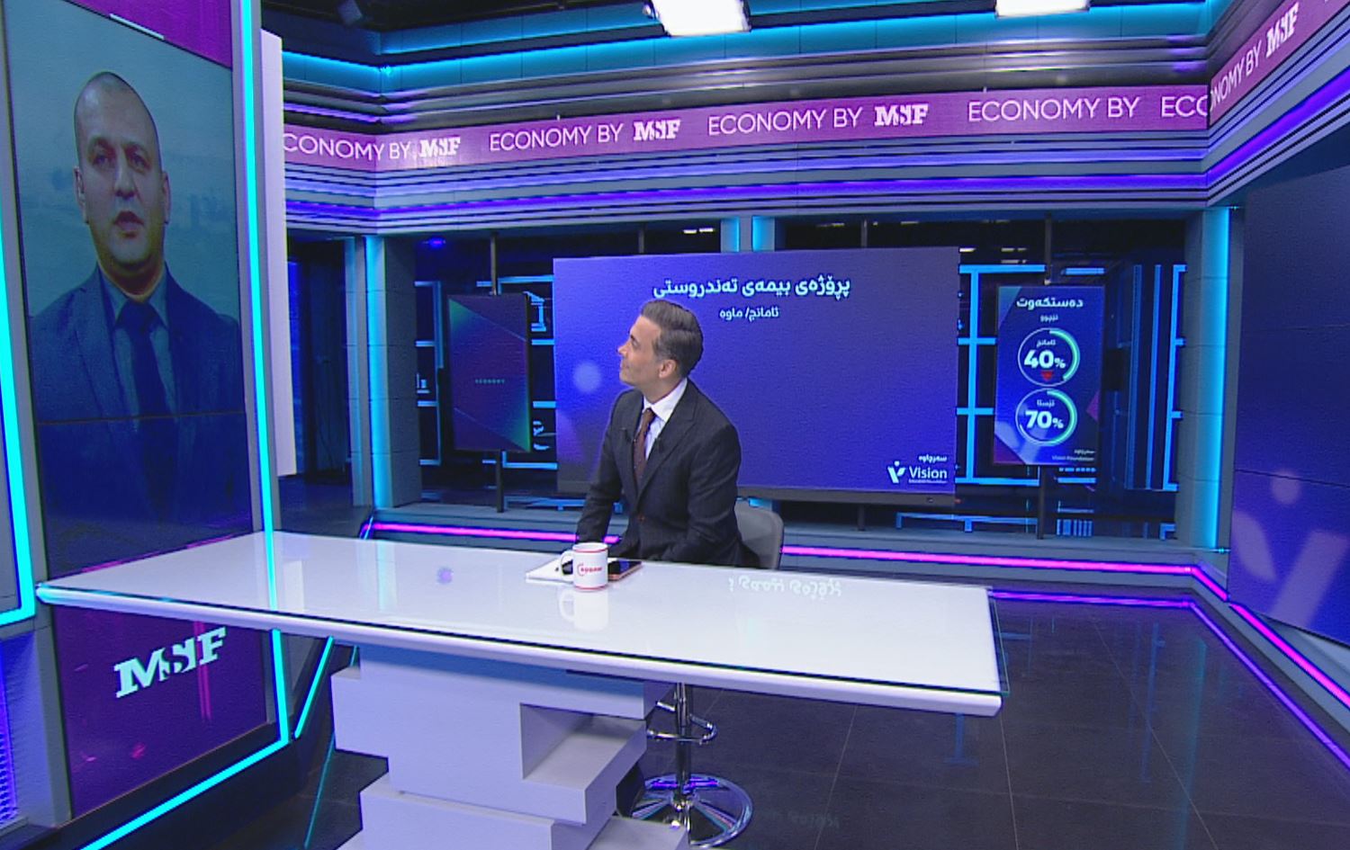 کاتی چاوپێکەوتنی محەممەد شێخ فاتیح لەگەڵ د. محەممەد عەبدولوەهاب.