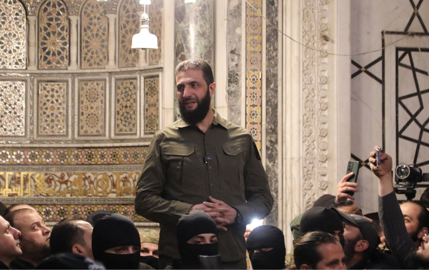 ئەحمەد شەرع، سەرۆکی کاتیی سووریا.