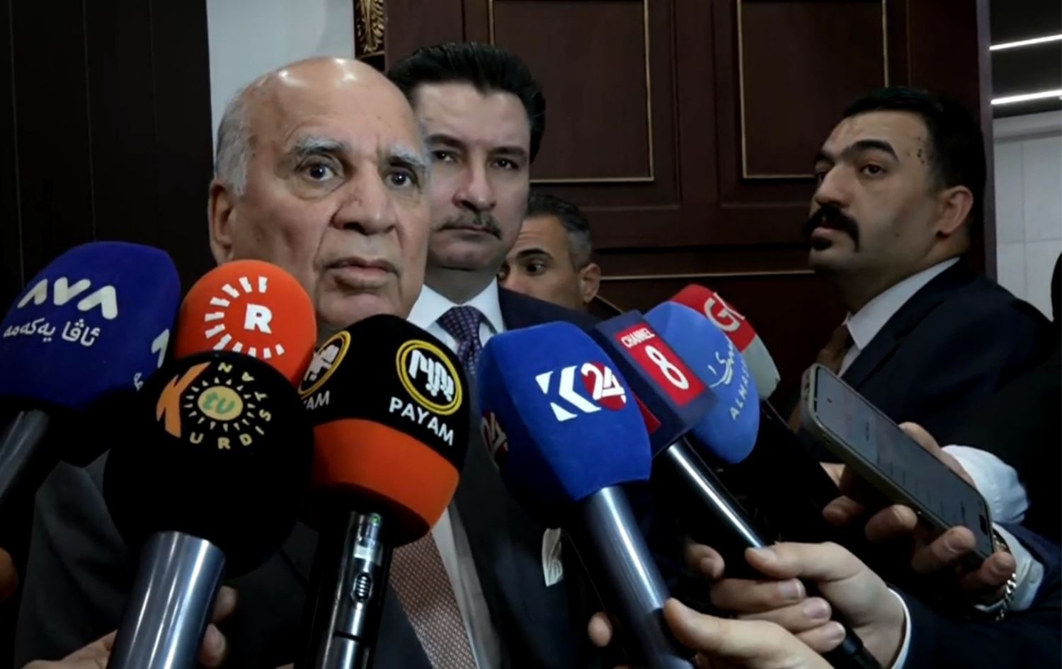 وزير الخارجية العراقي فؤاد حسين