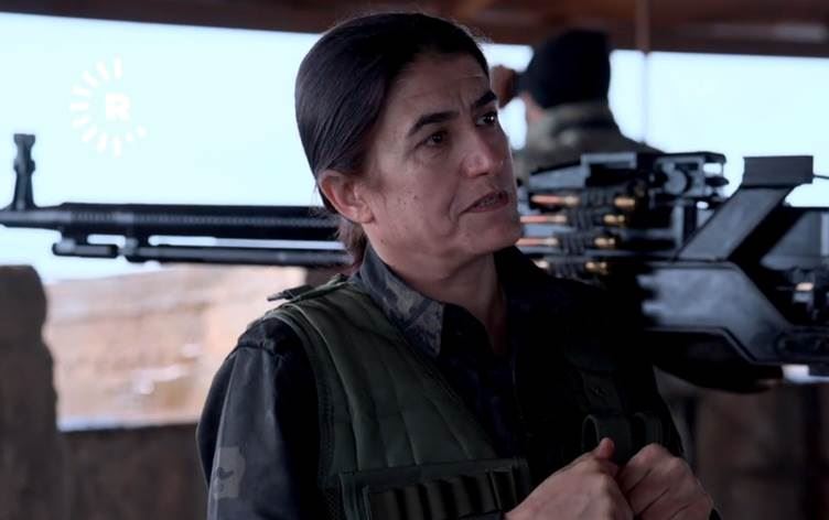 YPJ Komutanı Rohilat Efrin Rûdaw'a konuştu. / 