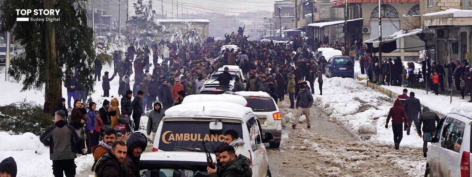 الهلال الأحمر الكوردي يحذر من خطر تفشي أمراض بين الأطفال النازحين