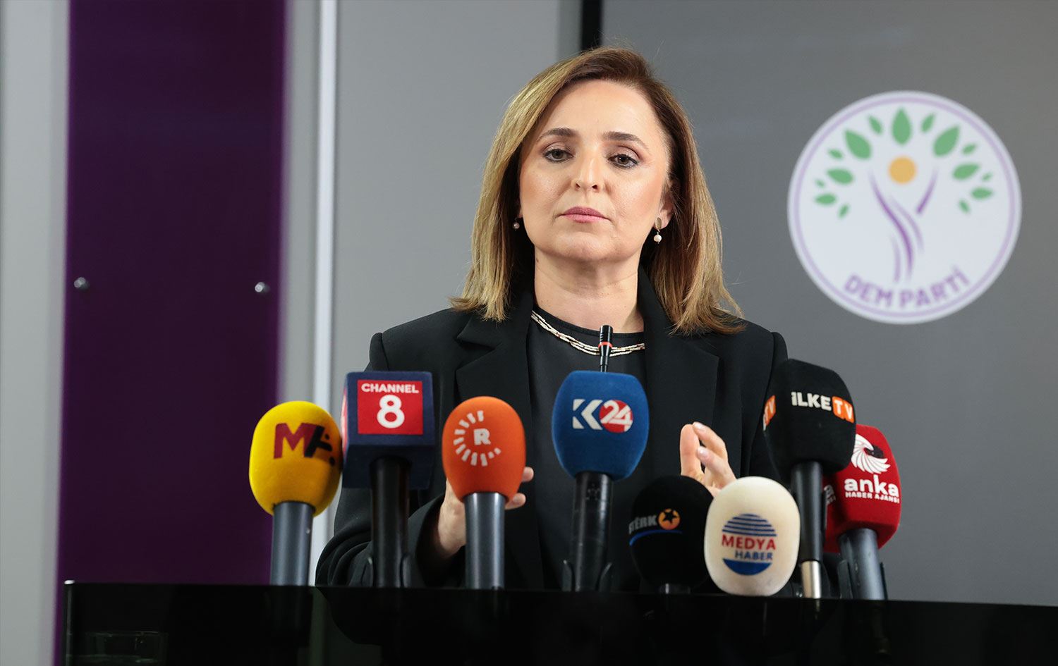 DEM Parti Sözcüsü Ayşegül Doğan