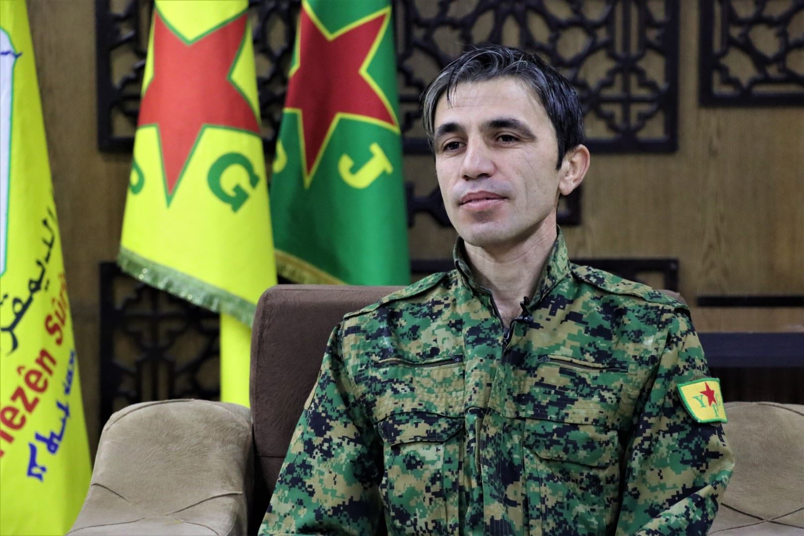 سيامند علي المتحدث باسم ypg