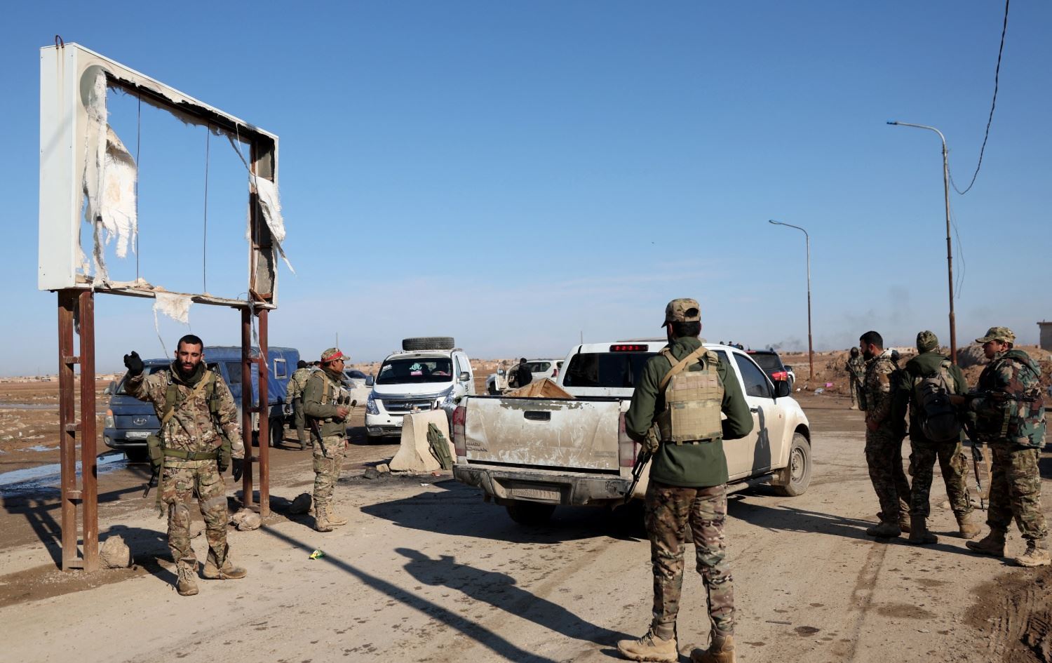 عناصر من الجيش العربي السوري