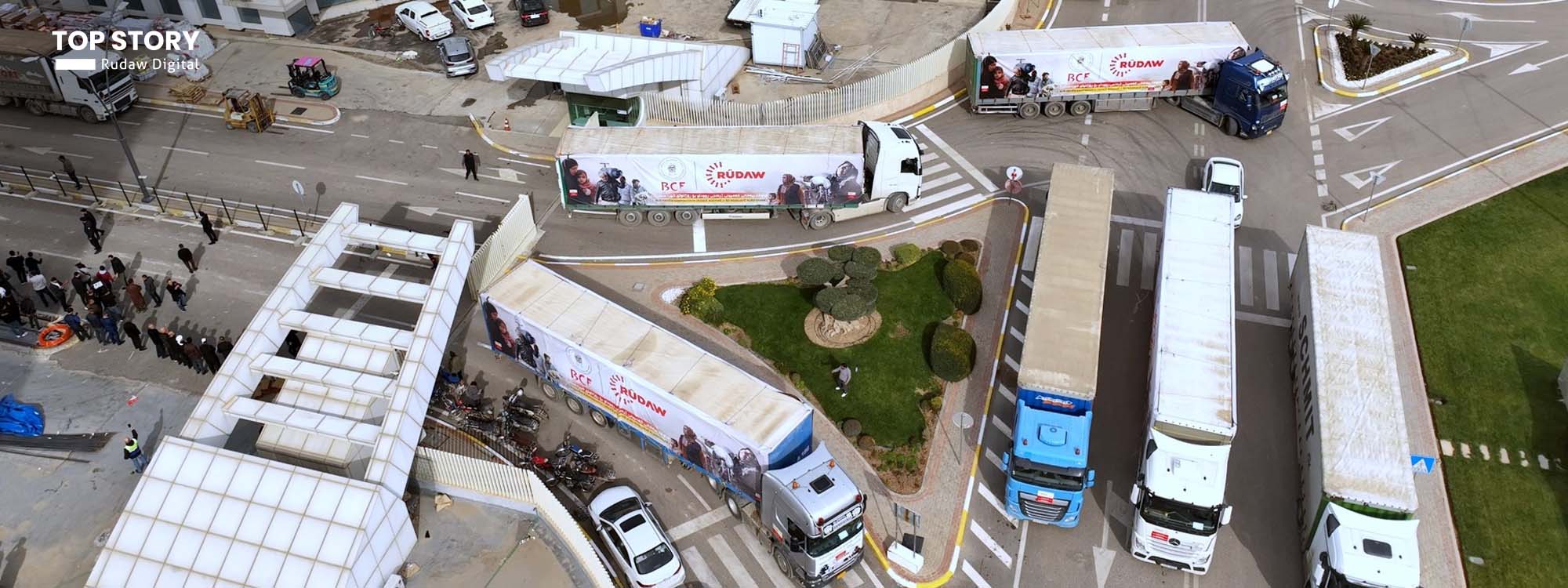 کەمپەینی رەنجی رووداو 80 بارهەڵگر هاوکاری دەنێرێ بۆ رۆژئاوای کوردستان