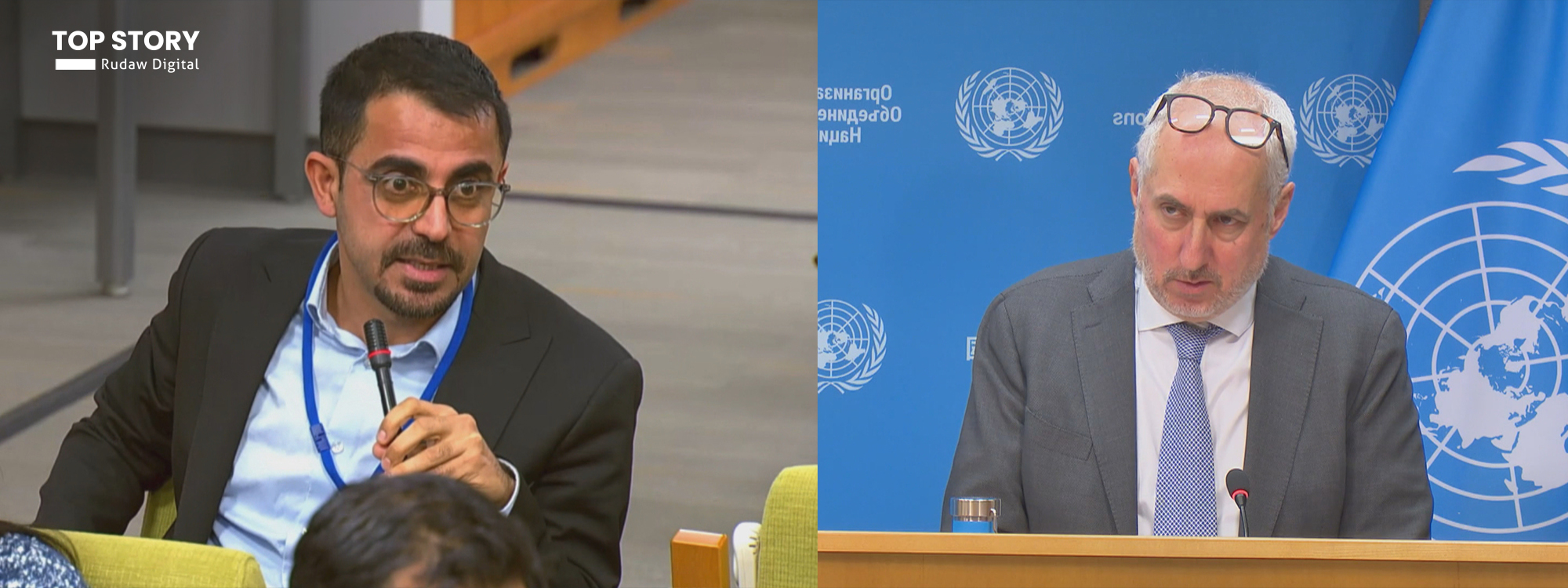 گوتەبێژی نەتەوە یەکگرتووەکان بۆ رووداو: دەتوانین کاری زیاتر بۆ پاراستنی کورد بکەین