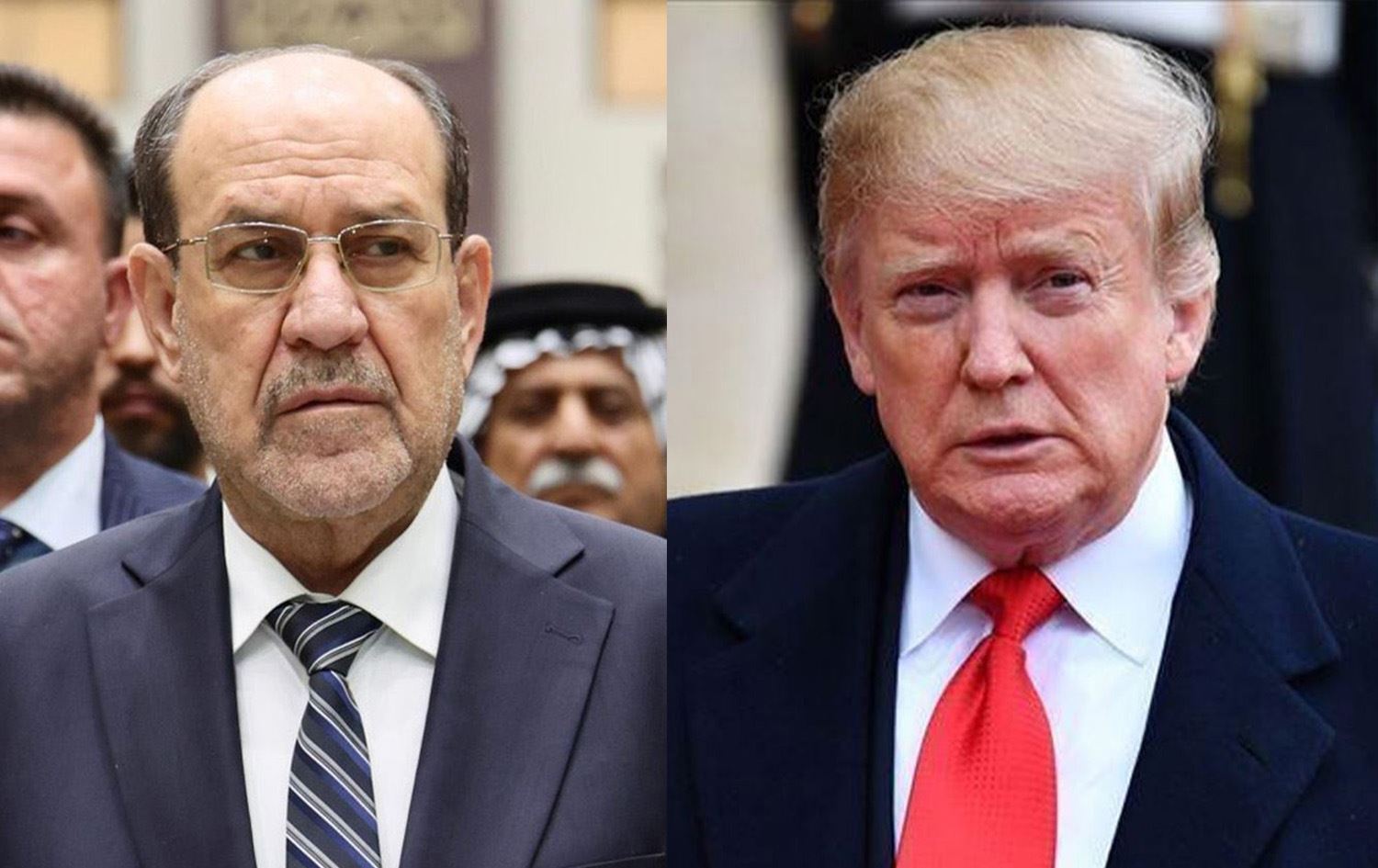 دونالد ترمب ونوري المالكي