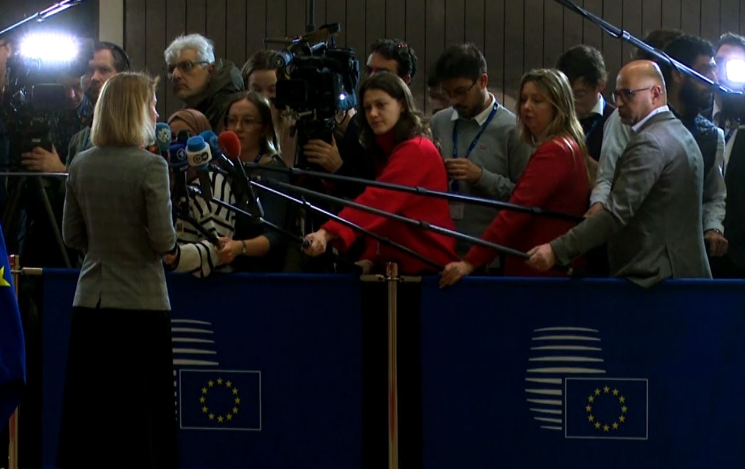 مؤتمر صحفي لمسؤولة السياسة الخارجية في الاتحاد الأوروبي كايا كالاس