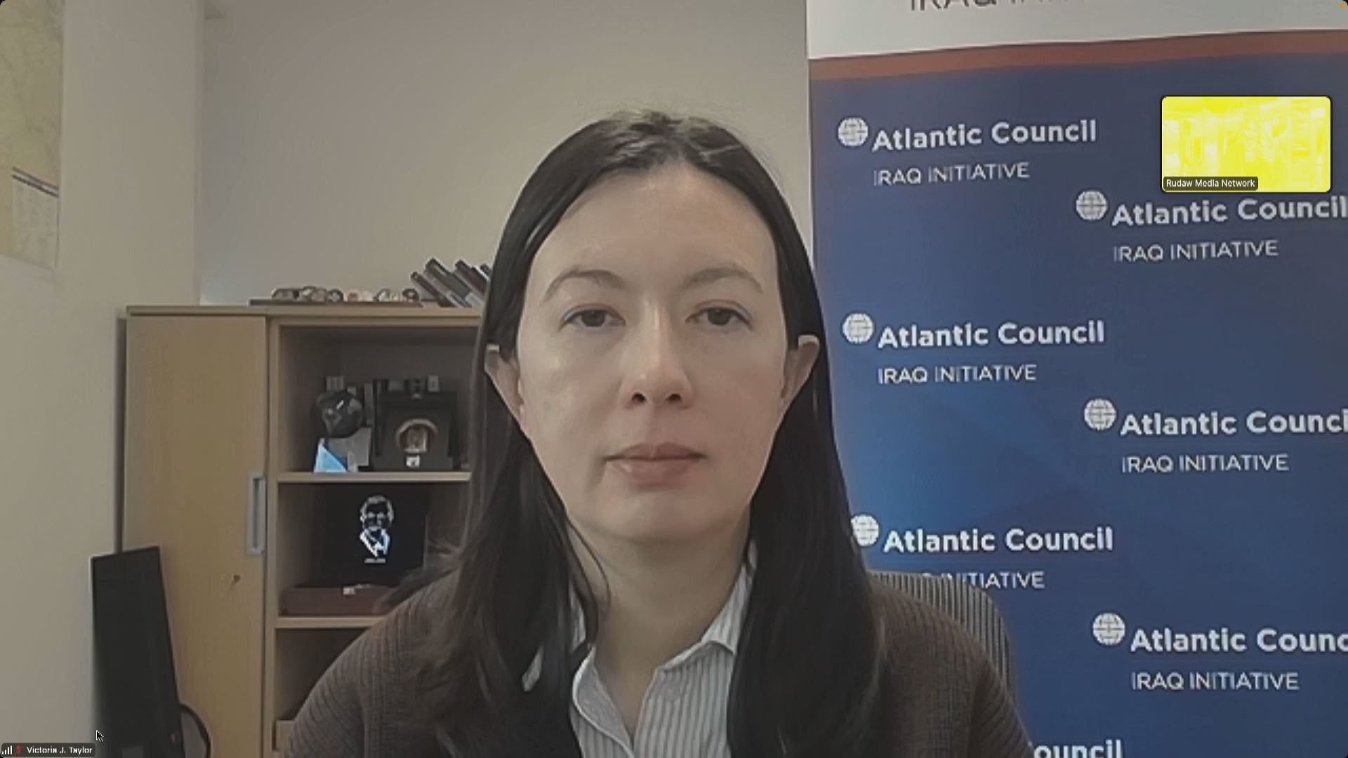 ڤیکتۆریا تەیلەر، یاریدەدەری پێشووی وەزیری دەرەوەی ئەمریکا بۆ کاروباری عێراق و ئێران.