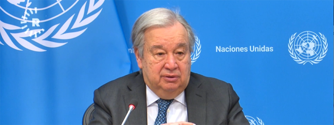 گوتێرێز بۆ رووداو: نابێ کێشەی کورد لە سووریا بە رێگەی سەربازی چارەسەر بکرێت