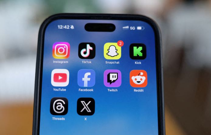 ژمارەیەک پلاتفۆرمی کۆمەڵایەتی. وێنە: Reuters