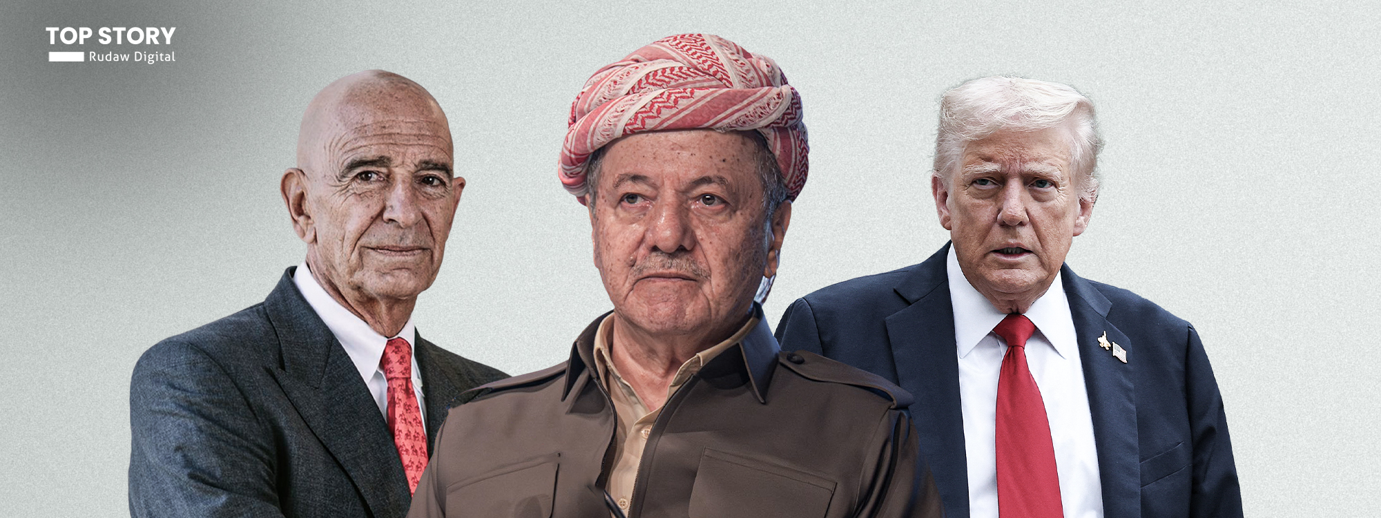 تۆم باراک بەناوی خۆی و دۆناڵد ترەمپەوە سوپاسی سەرۆک بارزانی دەکات