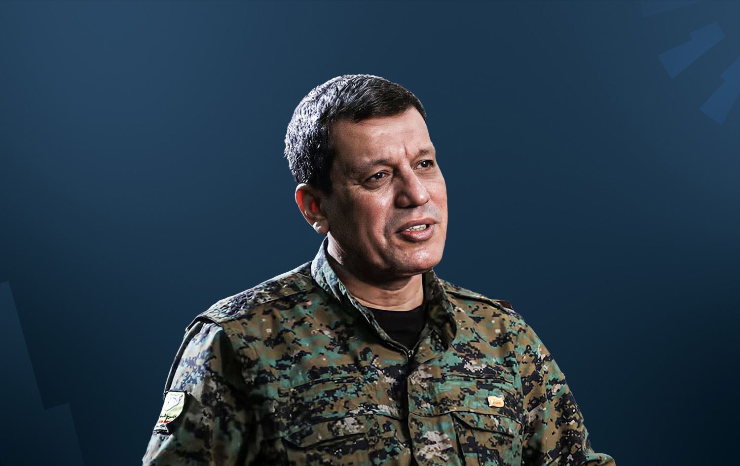 القائد العام لقوات سوريا الديمقراطية (قسد)، مظلوم عبدي