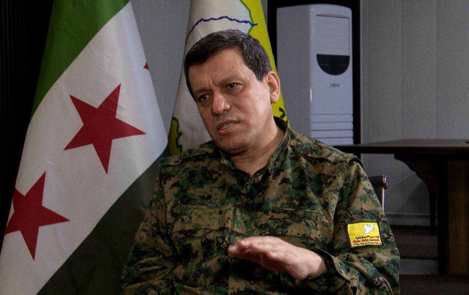 مەزڵووم عەبدی، فەرماندەی گشتیی هێزەکانی سووریای دیموکرات - هەسەدە