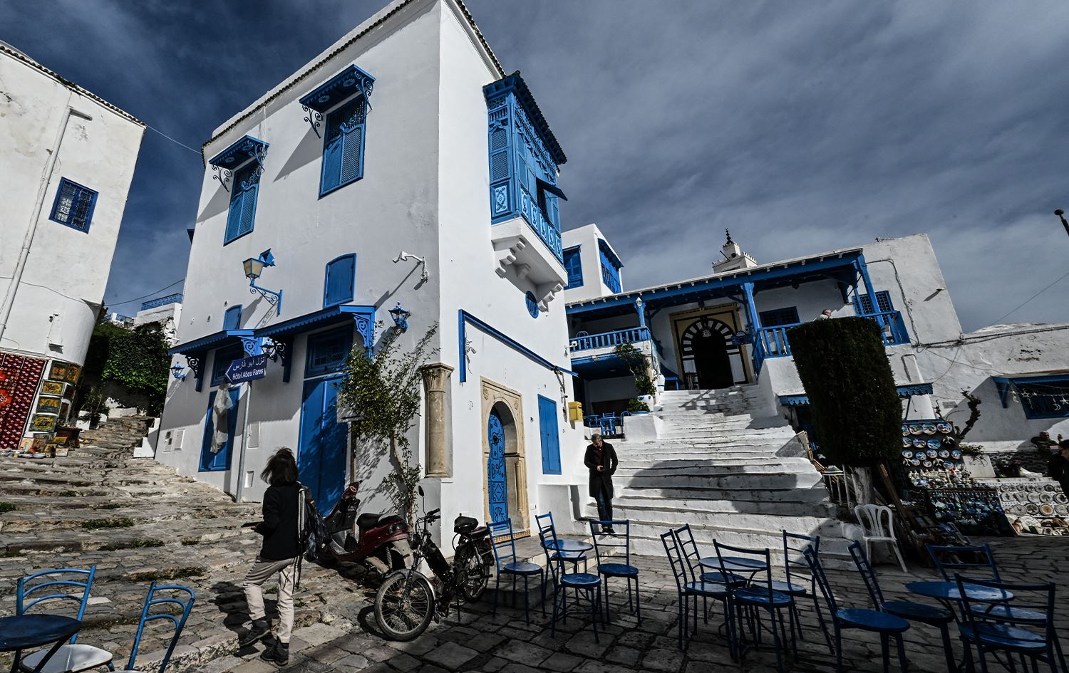 قرية سيدي بوسعيد - AFP