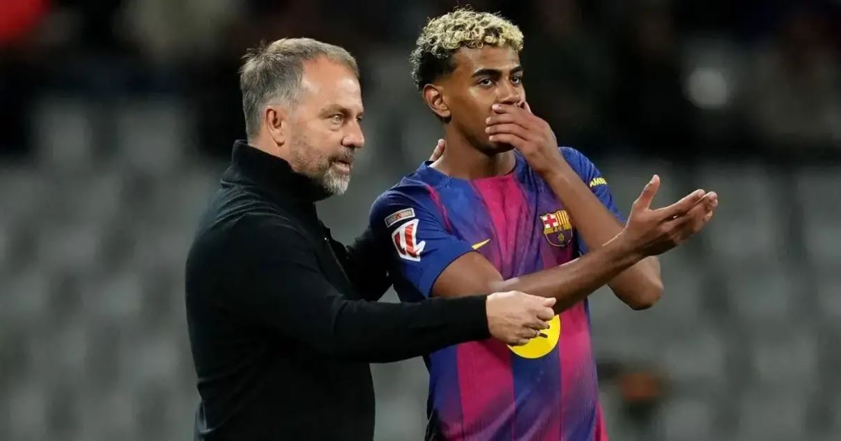 هانزی فلیک و لامین یامال