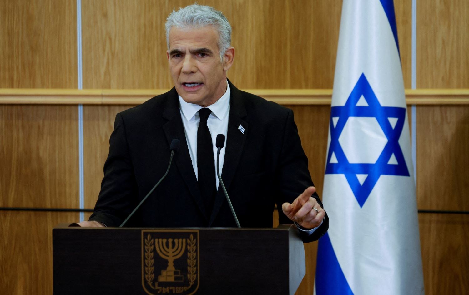 یایر لاپید، سەرۆکی پارتی ئۆپۆزیسیۆنی ئیسرائیل