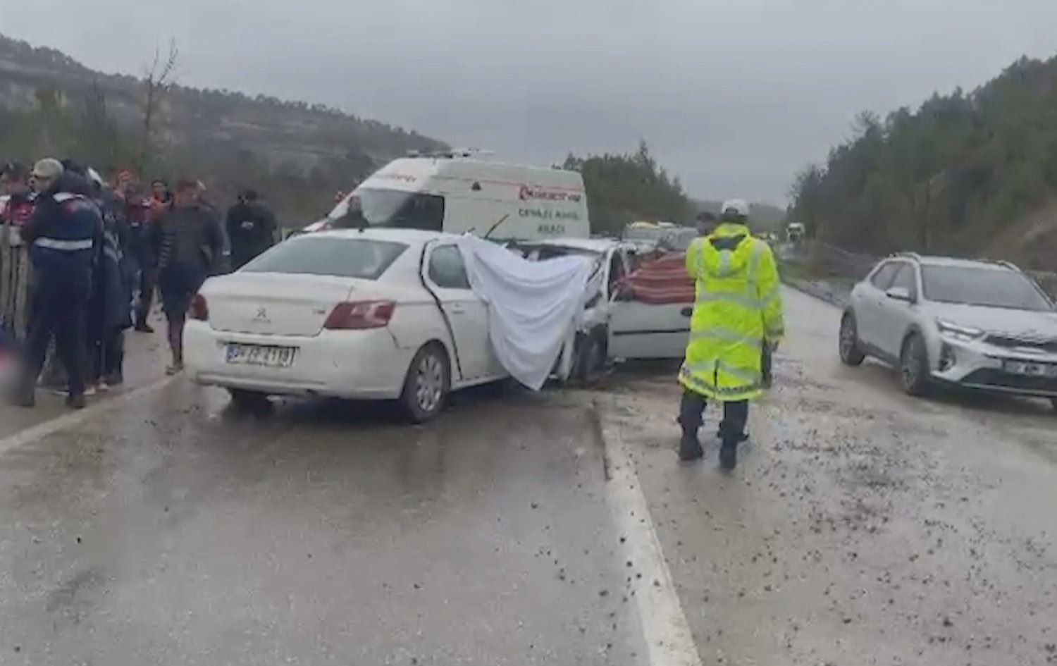 دیمەنێکی رووداوە هاتووچۆکە.