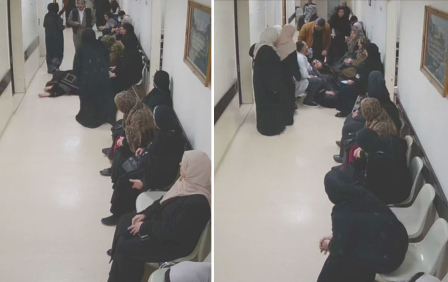 خانمەکە لەهۆشخۆی دەچێت و چارەسەرکارە سرووشتییەکە دەچێت بەدەمییەوە.