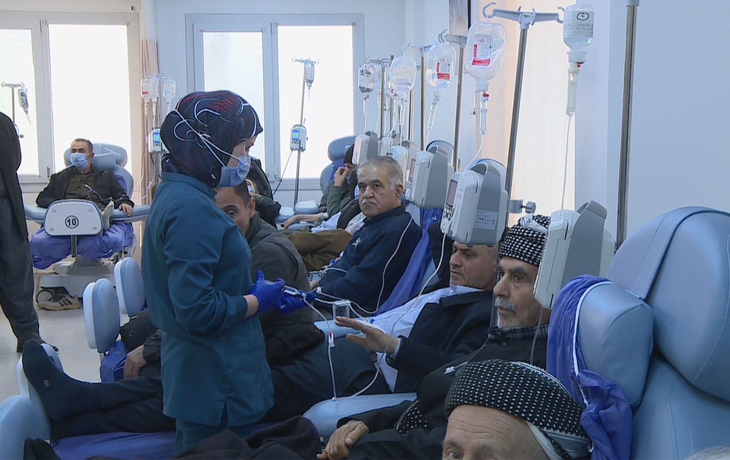 تووشبووانی شێرپەنجە. وێنە: رووداو