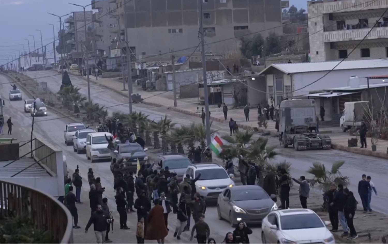 قوى الأمن الداخلي السورية تدخل قامشلو