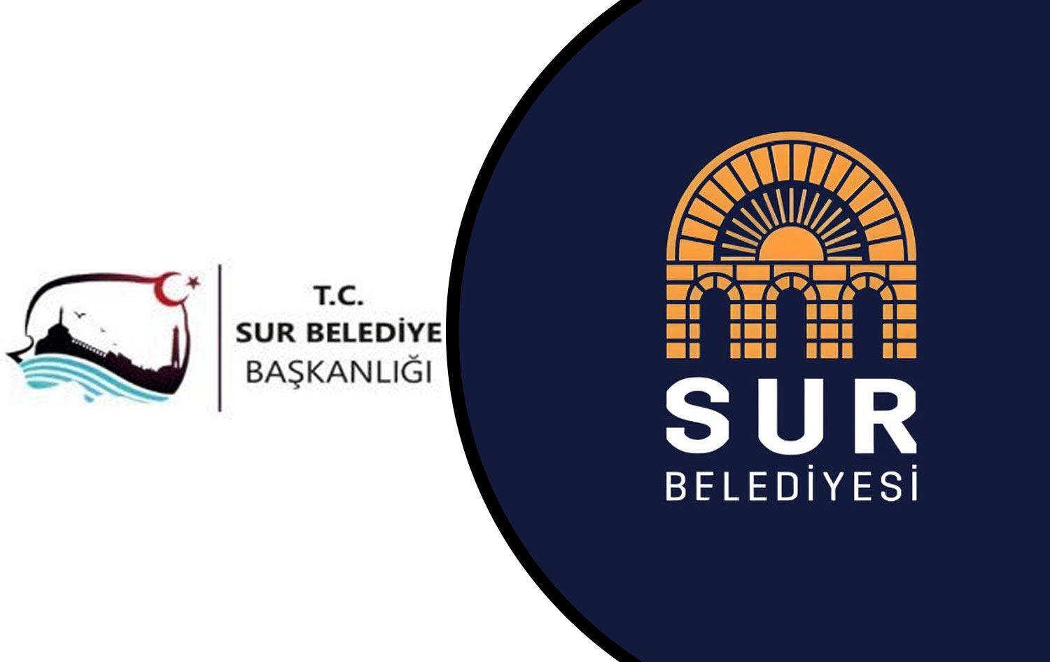 Sırasıyla eski logo ile yeni logo - Rûdaw Grafik