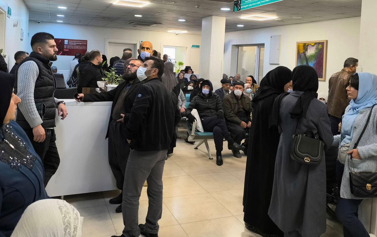 نێو نەخۆشخانەی هیوا. وێنە: رووداو