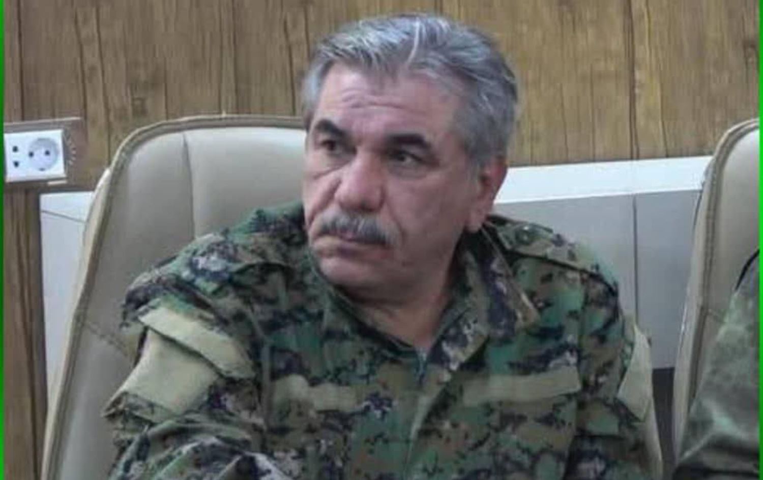 Parêzgarê Hisîçayê Nûredîn Îsa Ehmed / Wêne: Arşîv