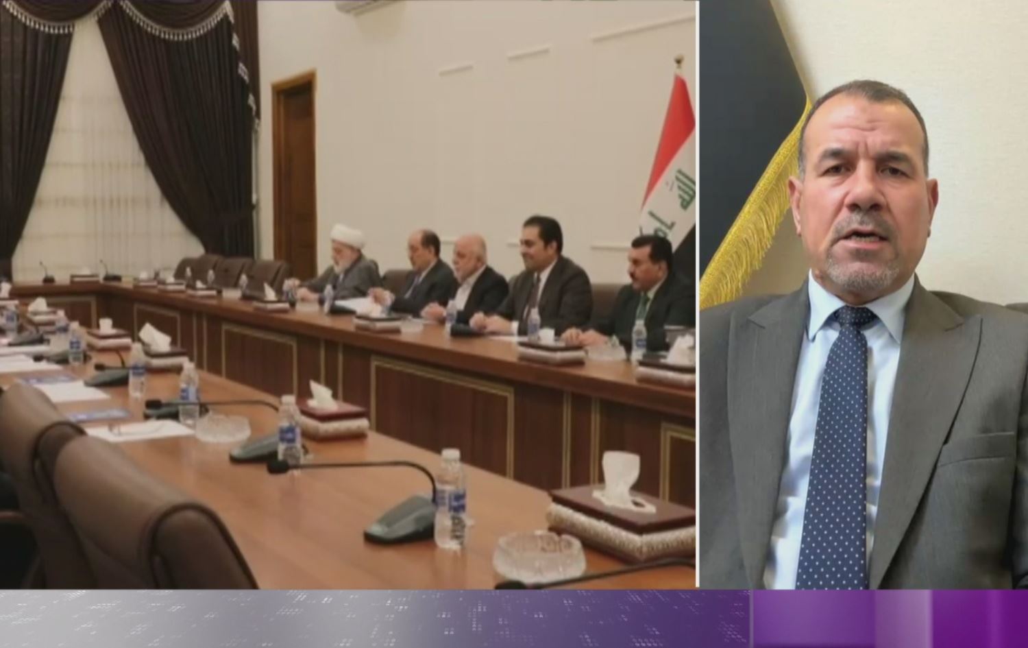 صورة لاجتماع سابق للإطار التنسيقي وعقيل الرديني