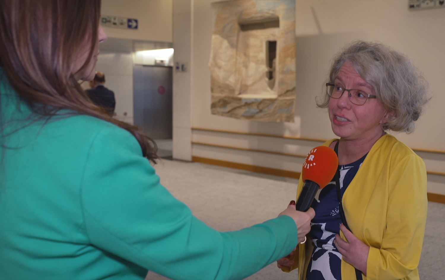 Endama Parlamentoya Ewropayê Katrin Langensiepen / Wêne: Rûdaw