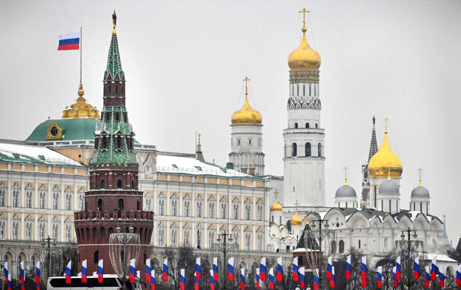 مبنى الكرملين في موسكو