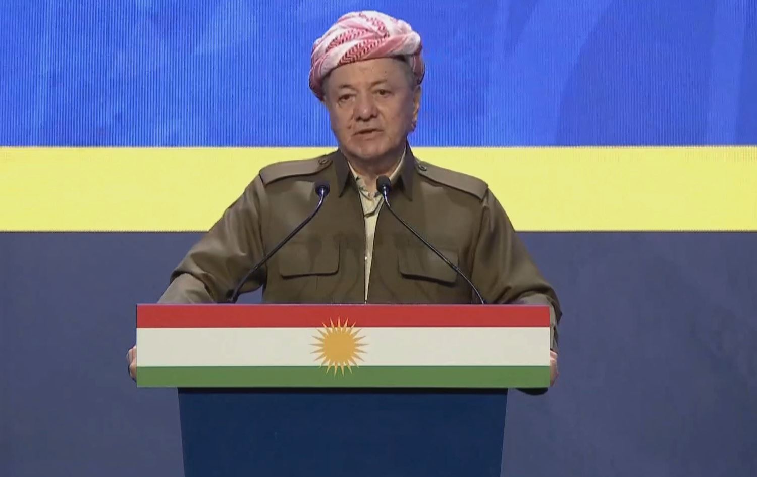 سەرۆک مەسعود بارزانی لە کۆنفرانسی تەندروستیی میزۆپۆتامیا