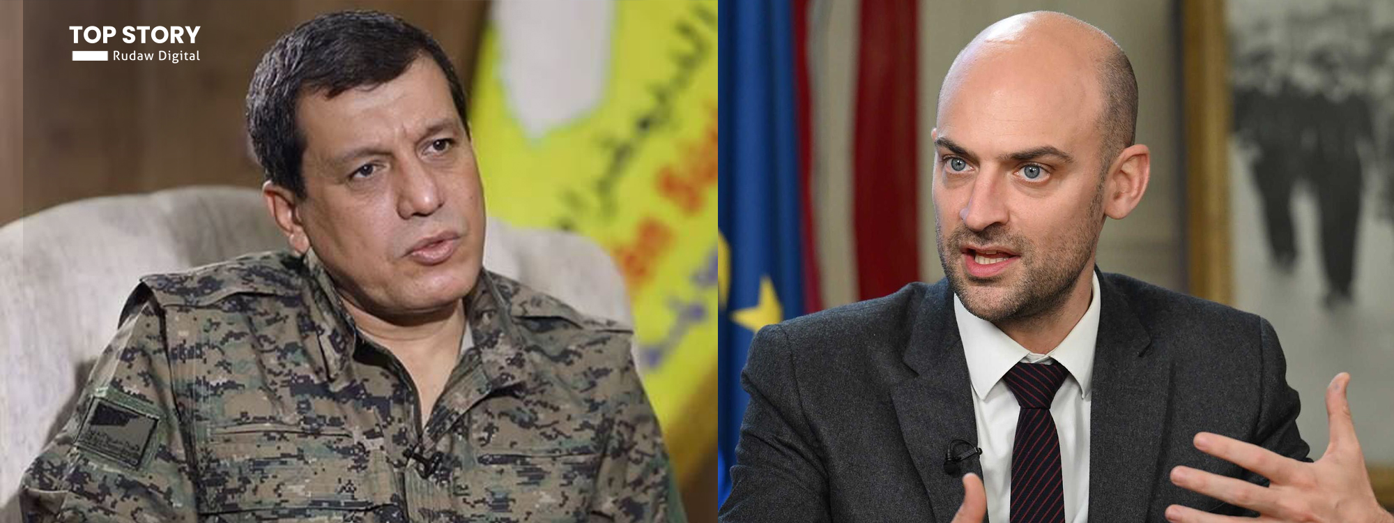 مەزڵووم عەبدی و وەزیری دەرەوەی فەرەنسا لە هەولێر کۆدەبنەوە