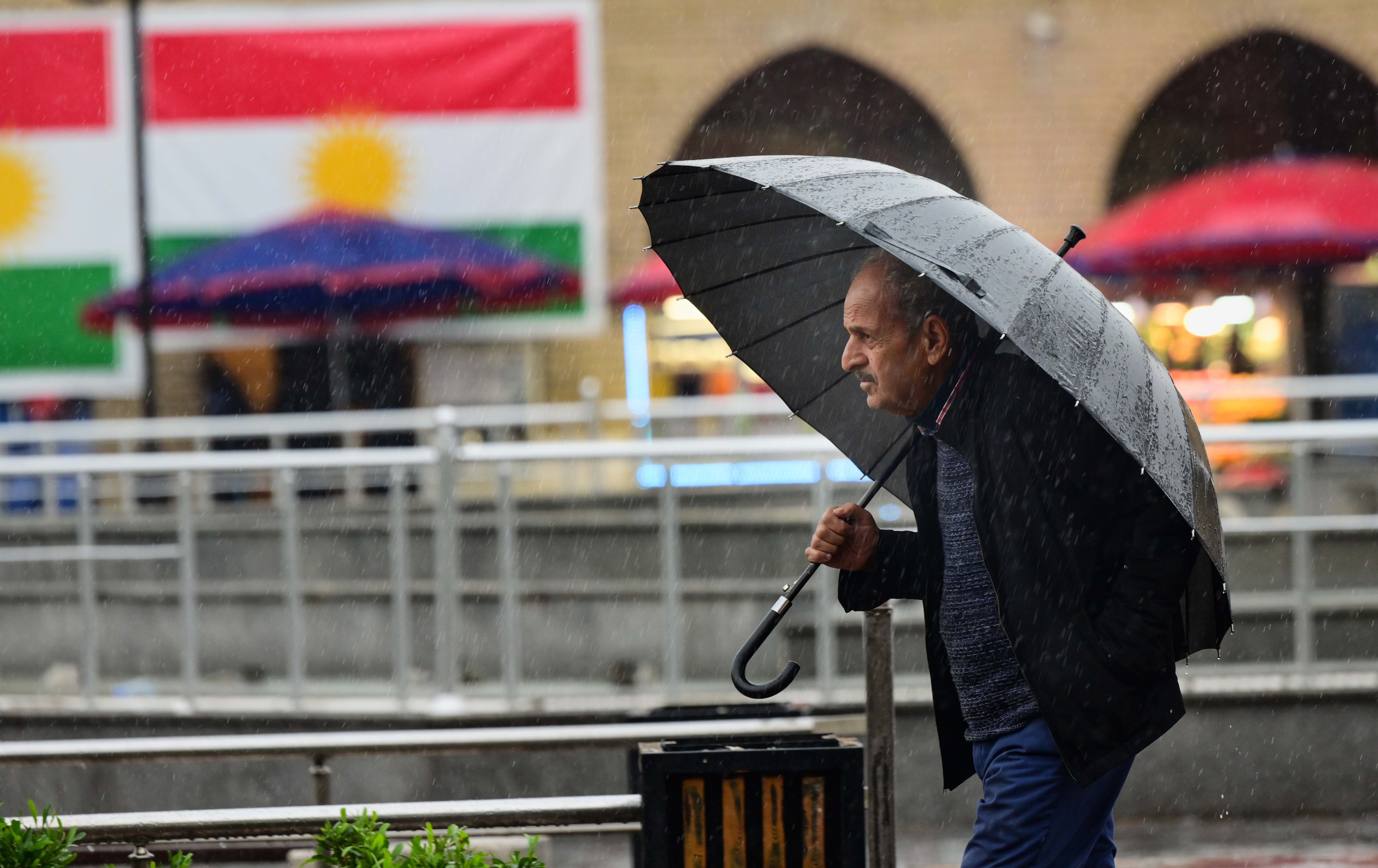 أمطار في أربيل/ بلند طاهر - رووداو 