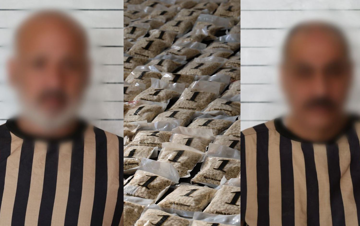 المطلوبان وكمية من المخدرات