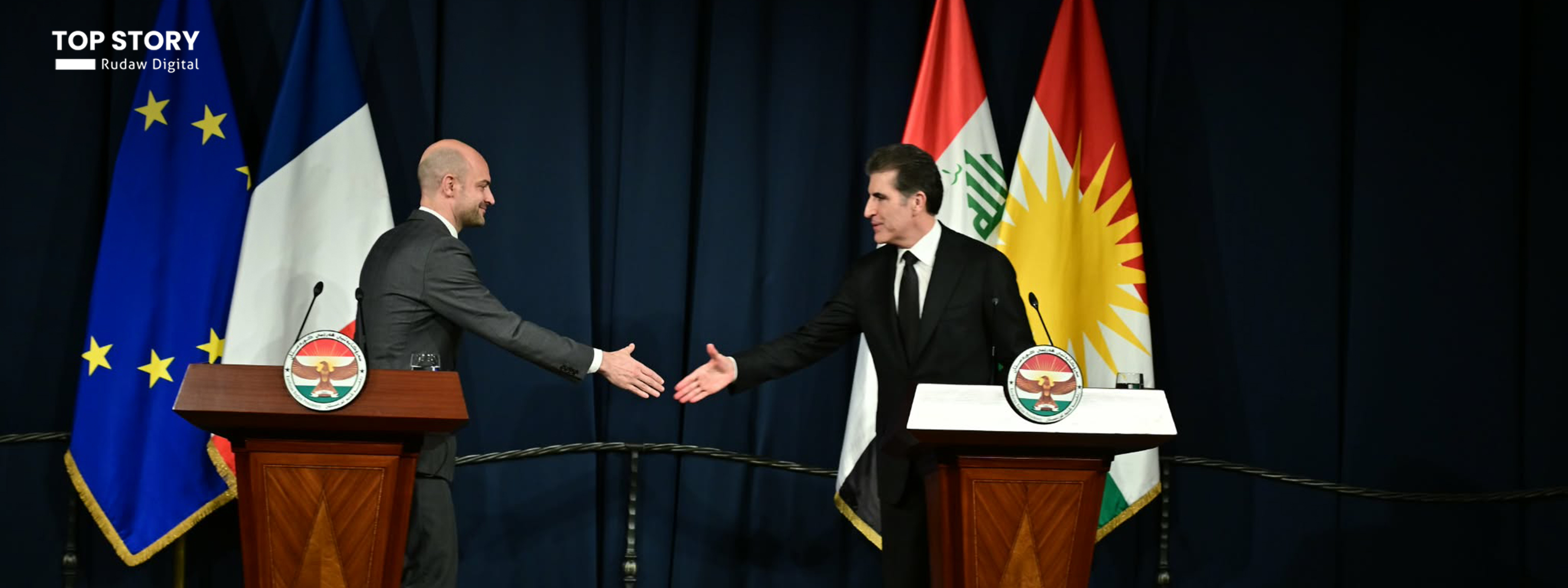 نێچیرڤان بارزانی: جەخت لە جێبەجێکردنی رێککەوتنی هەسەدە و دیمەشق بە چاودێریی نێودەوڵەتی دەکەینەوە